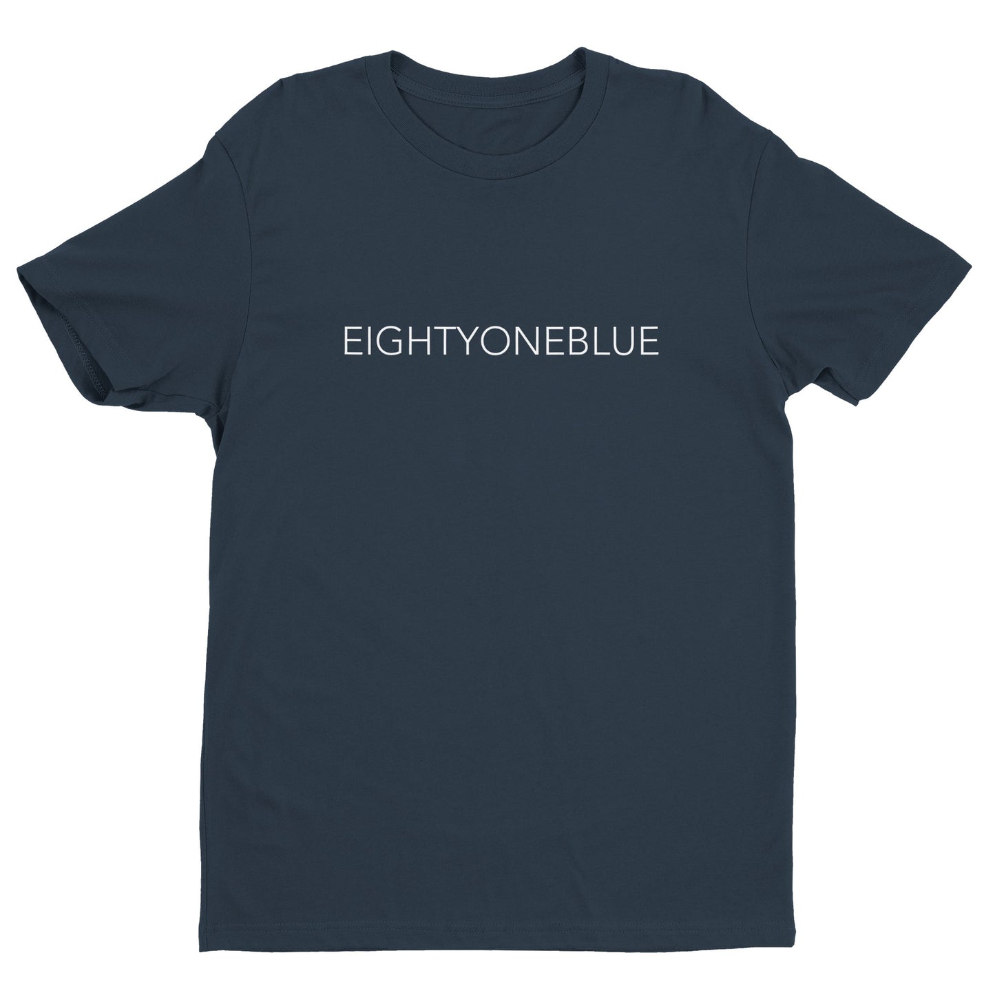 "EIGHTYONEBLUE" Herren T-Shirt PRINT - Fitted